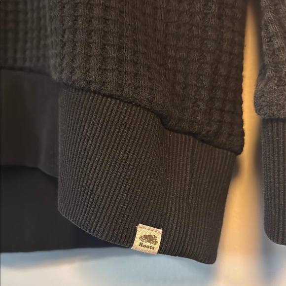 Roots Black Half-Zip Sweater - Picture 2 of 4